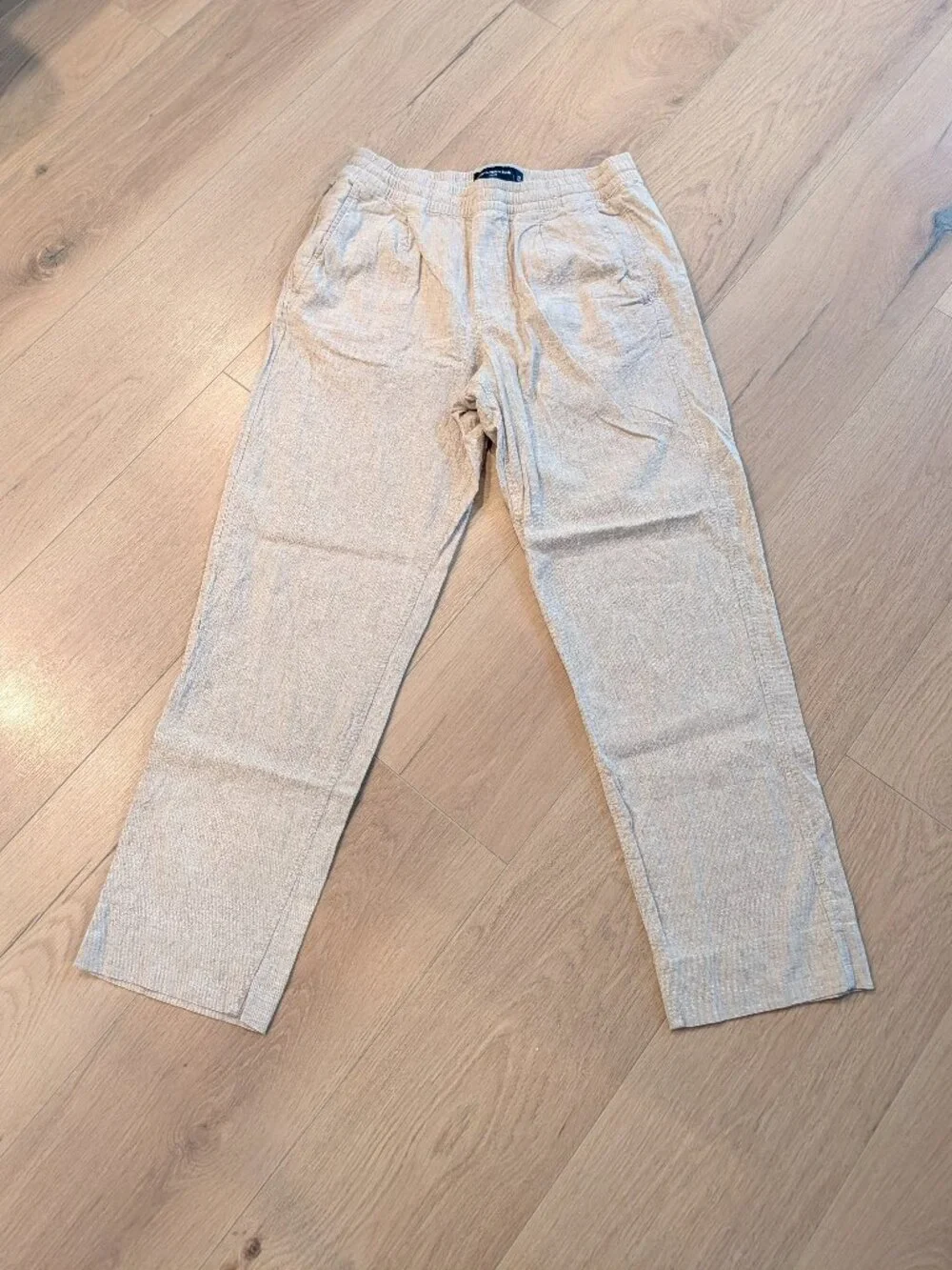 Abercrombie & Fitch Mens Linen Blend Pant